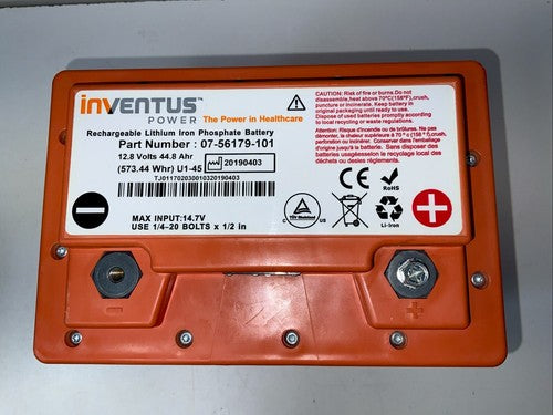 Inventus Power 07-56179-501 Rechargeable Lithium Battery U1-45: 45.78 Amp Hour