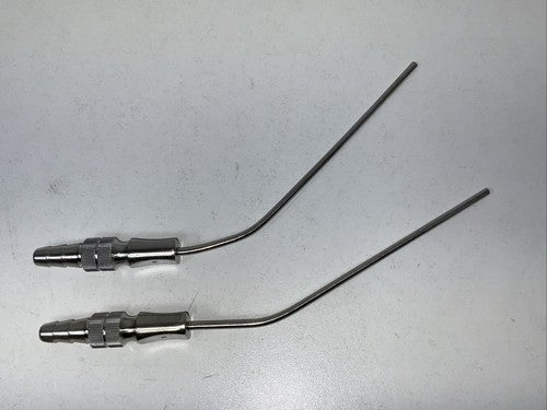 Set Of 2 Frazier Suction Tube 9Fr 3mm Endoscopy ENT