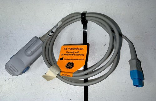 TS-F-D For GE HealthCare TruSignal SpO2 Reusable Sensor Adult Finger 1m 9-pin