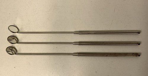 Lot Of 3 Gerhard Laryngeal Mirror Size 2