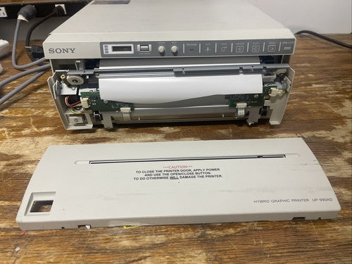 Sony UP-990AD Hybrid Graphic Medical Printer Analog&Dig B/W Thermal Paper AS IS