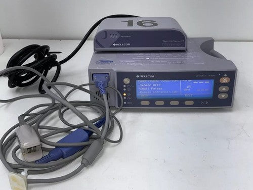 Nellcor N-600x Oxi Max With Finger Sensor and Extension New Battery