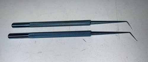 2) Karl Storz Titanium Sinskey Hook 2 Round Handle Pick 6-250