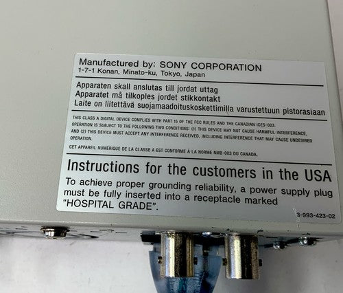 Sony UP-D897 Video Graphic Digital Photo Thermal Printer