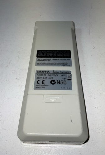 Sony RM-5500 Remote Control For PVM CRT vintage retro gaming Tested