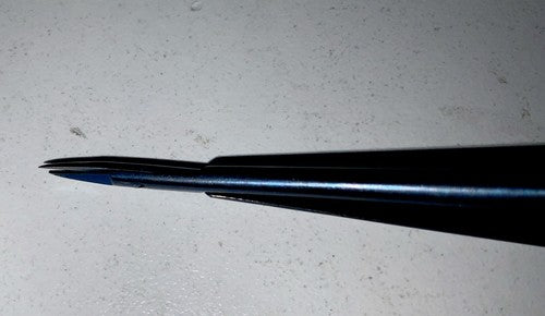 Ruggles Surgical 651370 Titanium Scissor Curved Tip