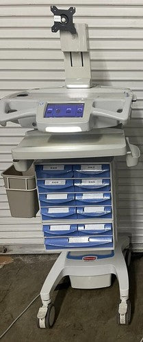 Capsa Rubbermaid Medical Cart Lithium Ion Battery Powered 1821267 2016