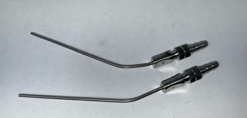 Set Of 2 Frazier Suction Tube 9Fr 3mm Endoscopy ENT