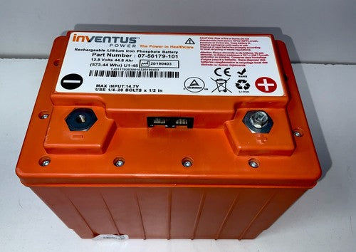 Inventus Power 07-56179-501 Rechargeable Lithium Battery U1-45: 45.78 Amp Hour