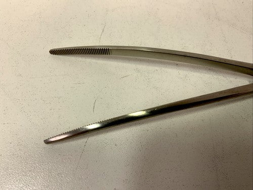 SSI Symmetry 19-8126 Stainless Steel Bozeman Sponge Forceps