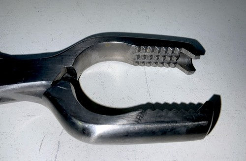 Zimmer Lane Bone Holding Forceps W/ Ratchet Orthopedic Surgical Instrument 3102