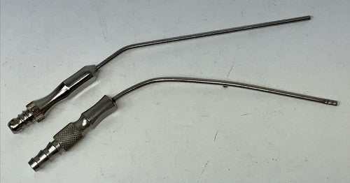 Set Of 2 Frazier Suction Tube 8Fr 3mm Endoscopy ENT