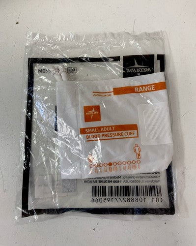 Medline MDS9922DM Disposable 2-Tube Blood Pressure Cuff Small Adult