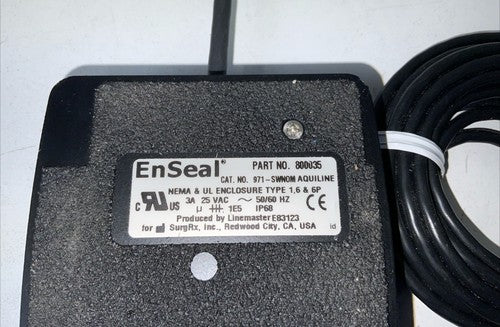 Linemaster EnSEAL 800035 Single-Paddle Foot Switch Aquiline 971-SWNOM
