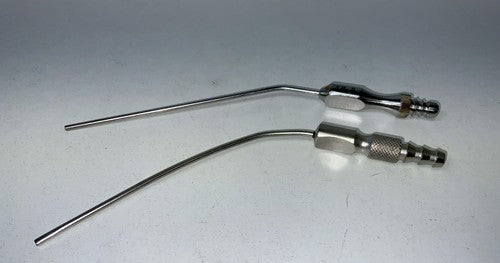 Set Of 2 Frazier Suction Tube 8Fr 3mm Endoscopy ENT