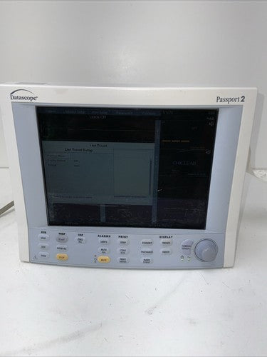 Datascope Passport 2 Patient Monitor Good Condition Tested