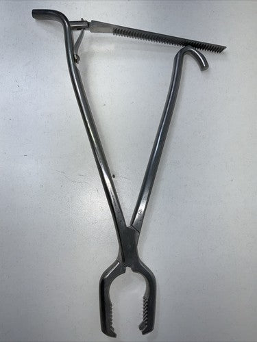 Zimmer Lane Bone Holding Forceps W/ Ratchet Orthopedic Surgical Instrument 3102