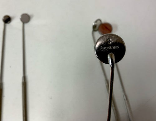 Set Of 7 Laryngeal Mirror Size #3 508205