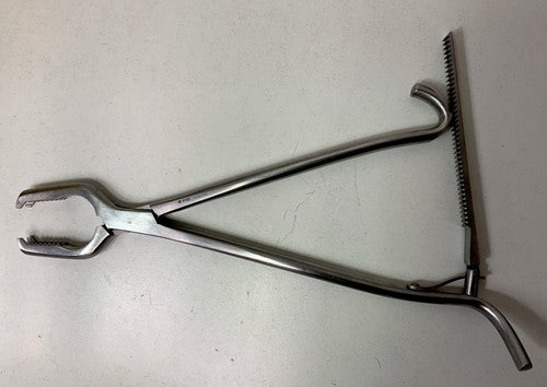 Zimmer Lane Bone Holding Forceps W/ Ratchet Orthopedic Surgical Instrument 3102