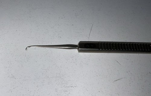 Karl Storz E549  45° Hook Angled, 9mm Tip Hirschman Iris Hook