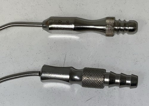 Set Of 2 Frazier Suction Tube 8Fr 3mm Endoscopy ENT