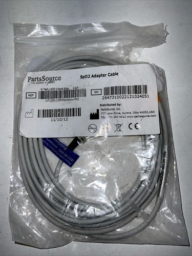 PARTS SOURCE SPO2 ADAPTER CABLE U712M-15P