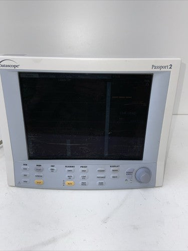 Datascope Passport 2 Patient Monitor Good Condition Tested