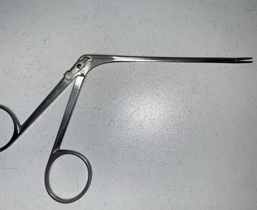 Micro Alligator Ear Forceps 3.25" Shaft 0.8 mm wide Serrated Jaws Premium