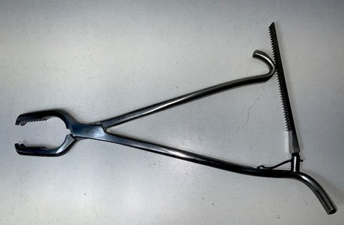 Zimmer Lane Bone Holding Forceps W/ Ratchet Orthopedic Surgical Instrument 3102