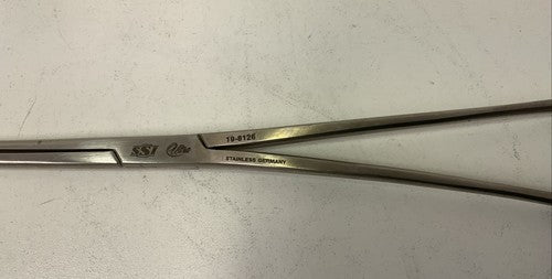 SSI Symmetry 19-8126 Stainless Steel Bozeman Sponge Forceps