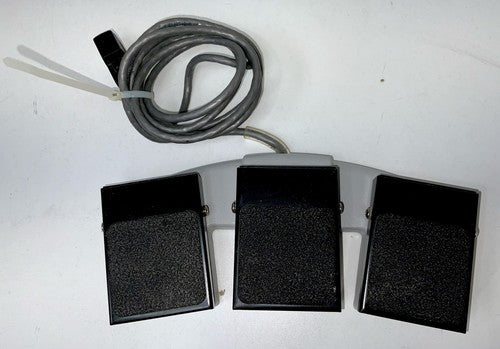 Philips Triple Pedal Foot Switch For Ultrasound ie33 iu22 3300-0355-01 IPX-1