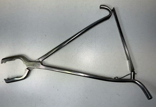Zimmer Lane Bone Holding Forceps W/ Ratchet Orthopedic Surgical Instrument 3102