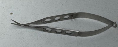 D3694 Storz Surgical Angled Capsule Scissors E3390A