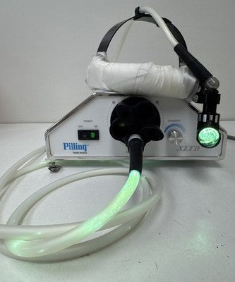 Teleflex Pilling XLT XenaLight Aculux Illuminator White  Fiberoptic Head Lamp