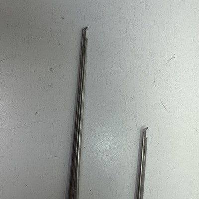 Lot Of 2) Boss 70-2800N APEX Ejector Micro Rongeur  1mm X 40° Upbite X 8" Length