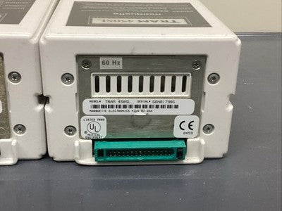 3) GE Marquette TRAM 450SL Patient Module Working