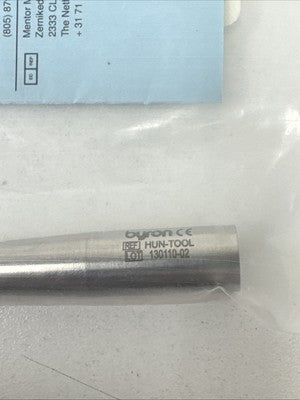 BYRON HUN-TOOL For ''O'' Ring Replacement Hunstad Insertion Tool 60 Day Warranty