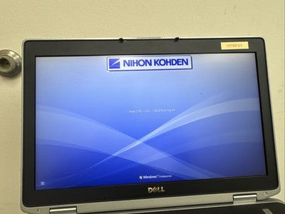 Nihon Kohden Neurofax EEG Machine LS-120 Windows 7
