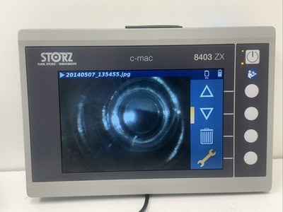 Karl Storz 8403ZX C-MAC Video Laryngoscope Monitor Unit – Tested & Working
