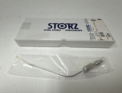 Storz 203410 Baron angled Cylindrical Suction Tube Cut Off Hole Stylet 1mmmx7.5c