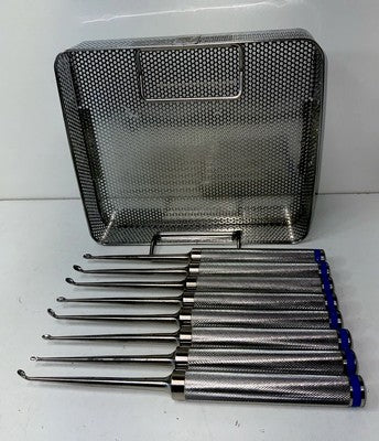 Jarit Cobb Curette Set 8 Surgery Surgical Or