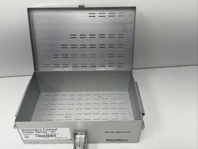 Howmedica Osteonics Sterilization Case Cat. No. 6633-9-100