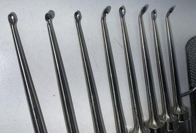 Jarit Cobb Curette Set 8 Surgery Surgical Or