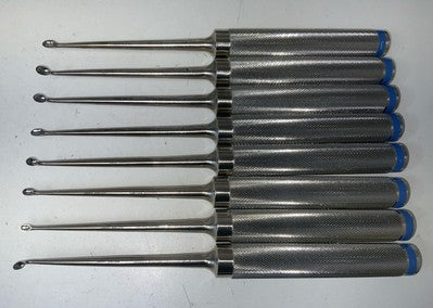 Jarit Cobb Curette Set 8 Surgery Surgical Or