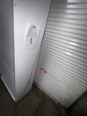 Endoscope Drying Storage Cabinet Innerspace 3800 Roll Top Door 93”x36”x18”