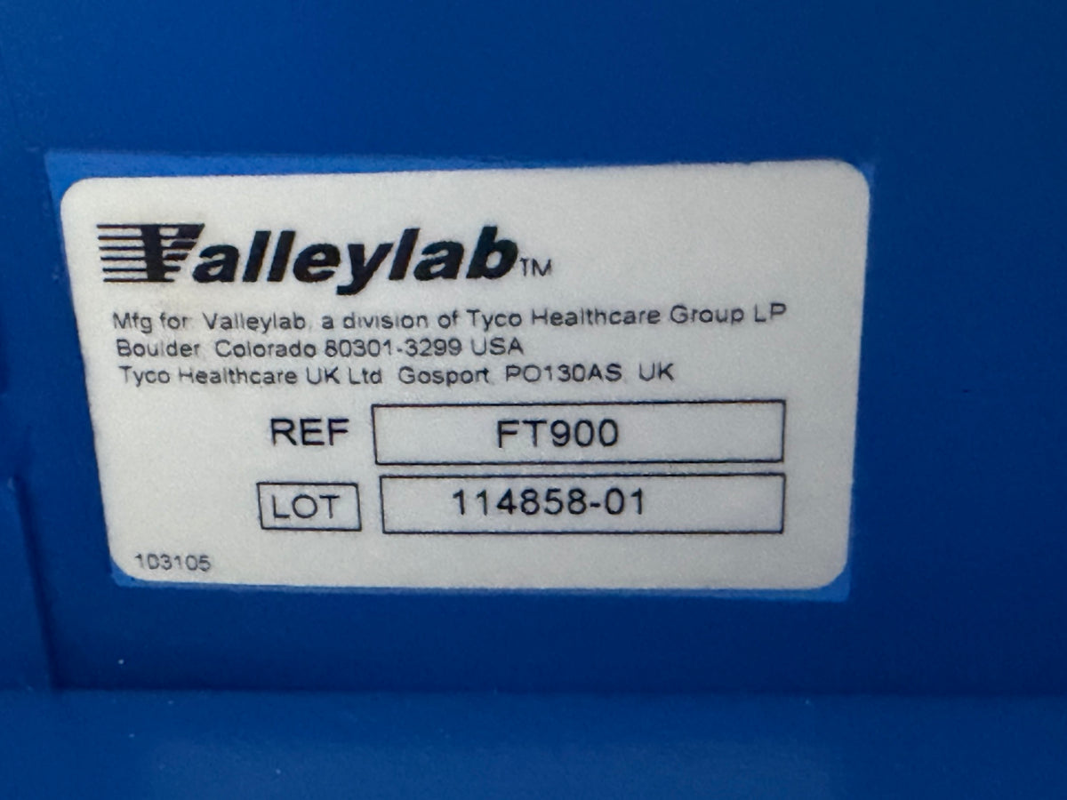 Valleylab FT900 identification label