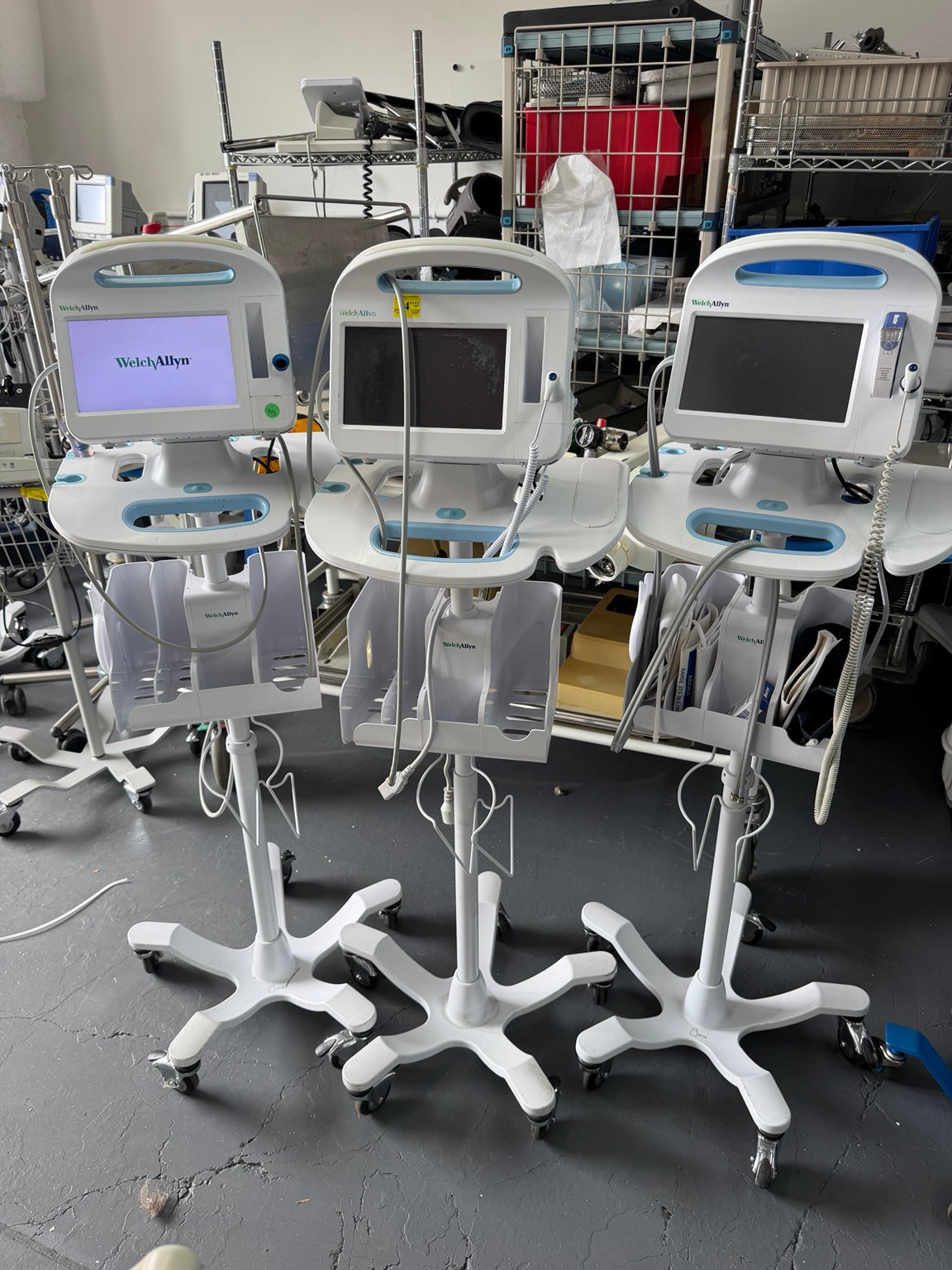Welch Allyn Blood Pressure Monitors with Stands — Without SpO2