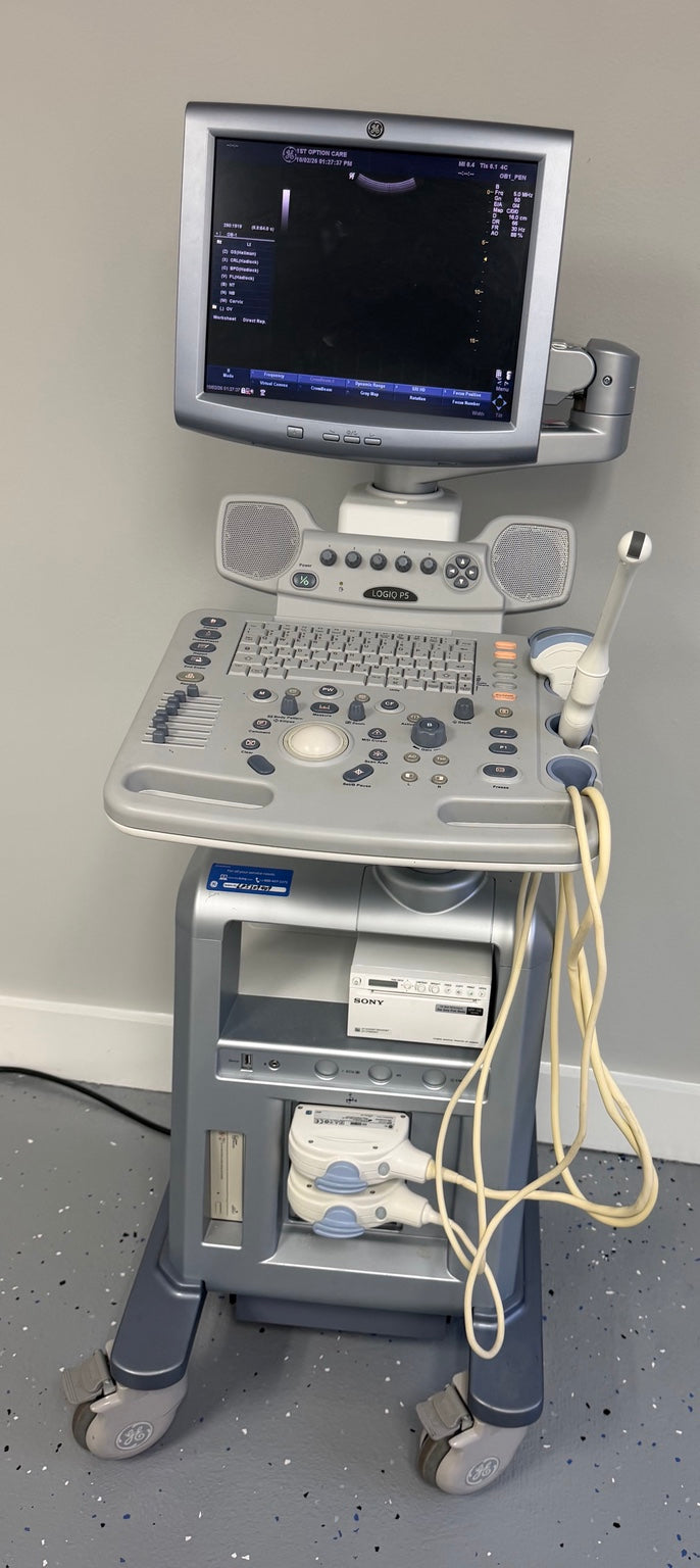 GE LOGIQ P5 ultrasound system 1