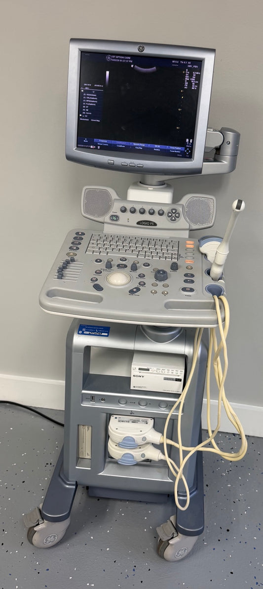 GE LOGIQ P5 ultrasound system 1