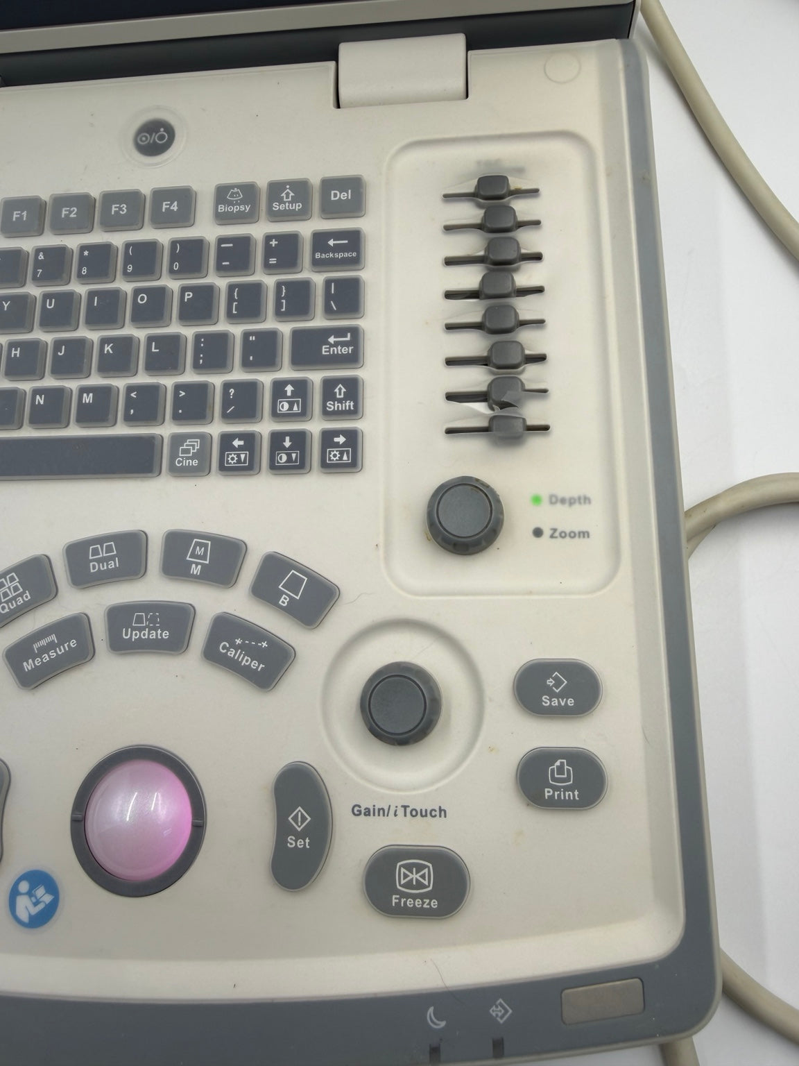 Mindray DP-30 Vet ultrasound condition and accessories